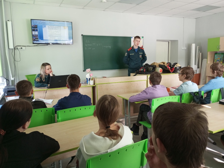 Профориентационное занятие: «Абитуриенту о Сибирской пожарно-спасательной Академии ГПС МЧС России»..